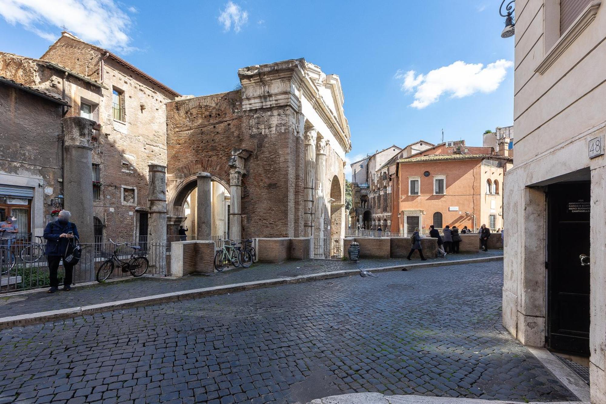 Amazing Elegant Jewish Ghetto Apartment Rome Exterior photo
